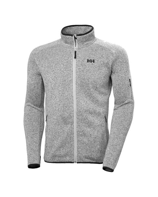 Helly Hansen Gray Varde 2.0 Zip-Up Jacket for men