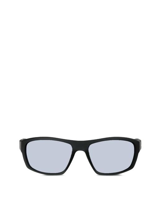 Nike Black Brazen Boost Rectangle-Frame Sunglasses