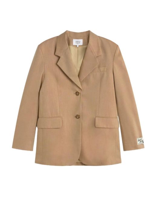 Maison Kitsuné Natural Klassisches Sakko