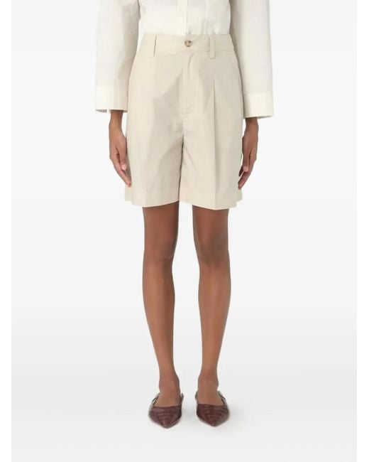 Pantalones Cortos Con Botones Woolrich de color Natural