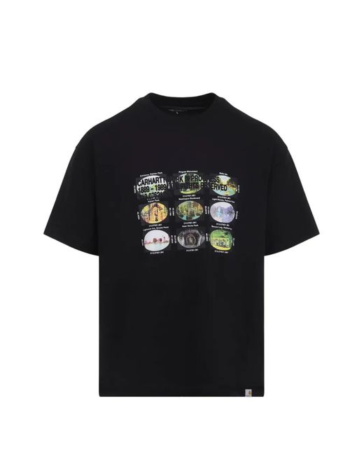 Carhartt Black Coordinates Graphic Print T-Shirt for men