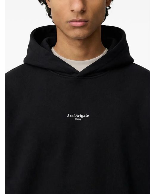 Axel Arigato Black Focus Hoodie for men