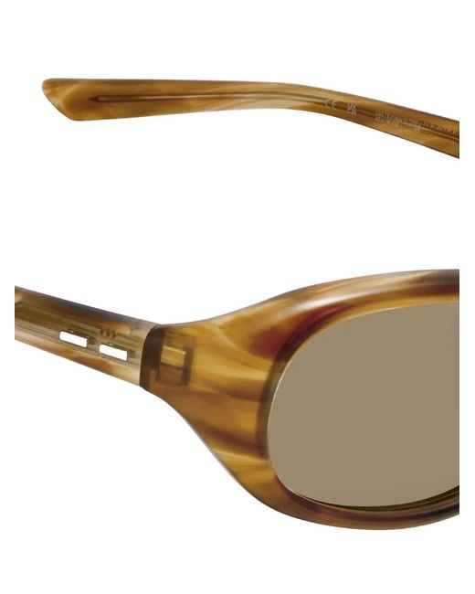 Gentle Monster Brown Groovy T8 Oval-Frame Sunglasses