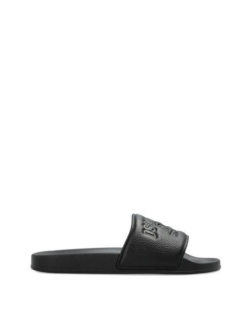 DSquared² Black Rebels Slides for men