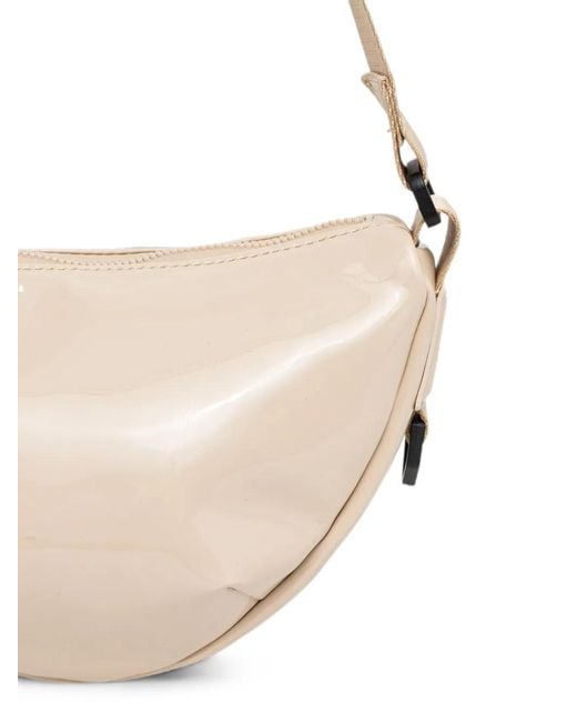 Rains Black Mini Valera Zip Shoulder Bag