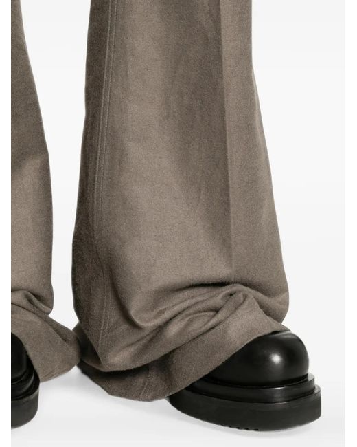 Rick Owens Flared Broek in het Gray voor heren