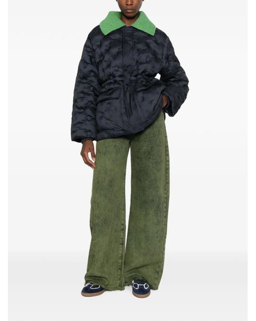 Stine Goya Green Quilted Jacket