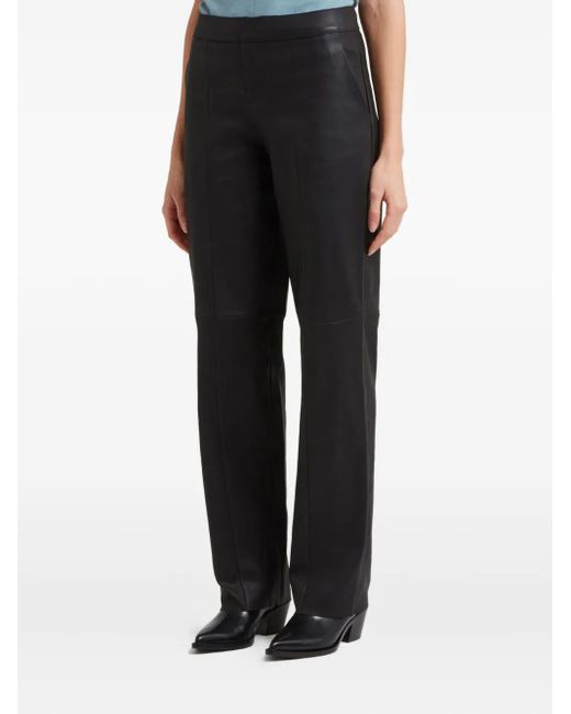Stouls Black Seams-Detail Trousers
