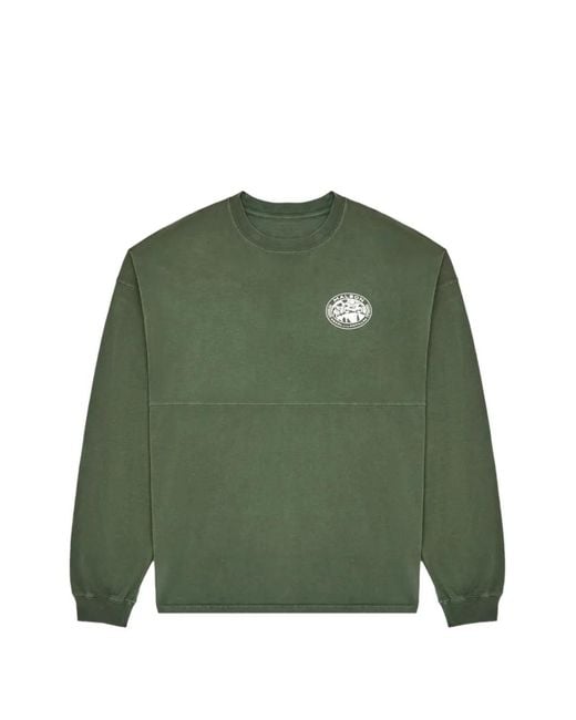 Malbon Golf Green Horizon Long-Sleeved T-Shirt for men