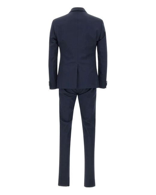 Corneliani Blue Single-Breasted Suit for men