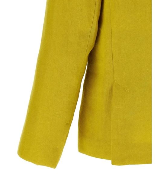 Max Mara Yellow 'smmalberta' Blazer