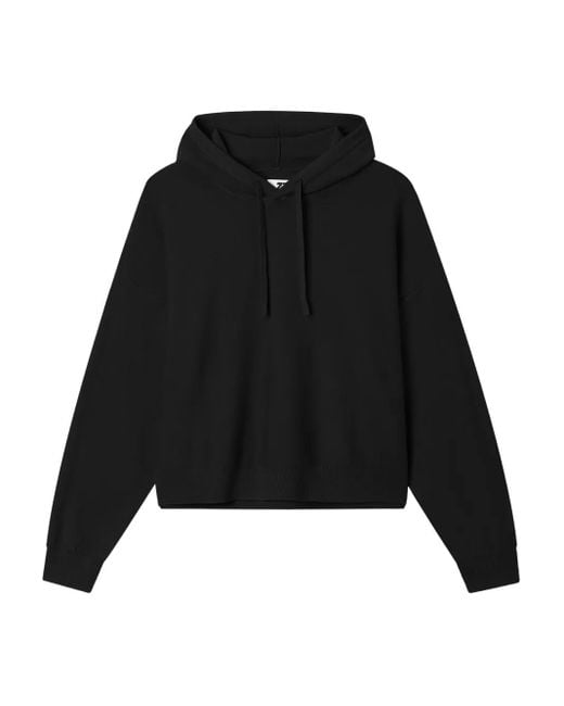 Izzue ドローストリング パーカー Black