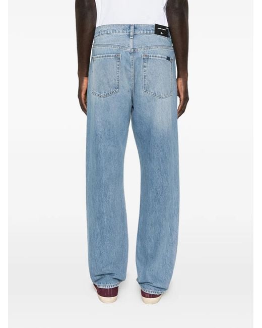 7 For All Mankind Blue Jeans for men