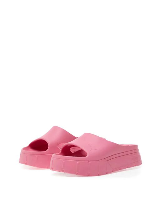 PUMA Pink Mayze Stack Injex Slides