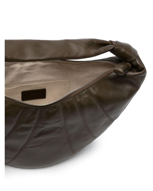 Lemaire Black Medium Croissant Shoulder Bag