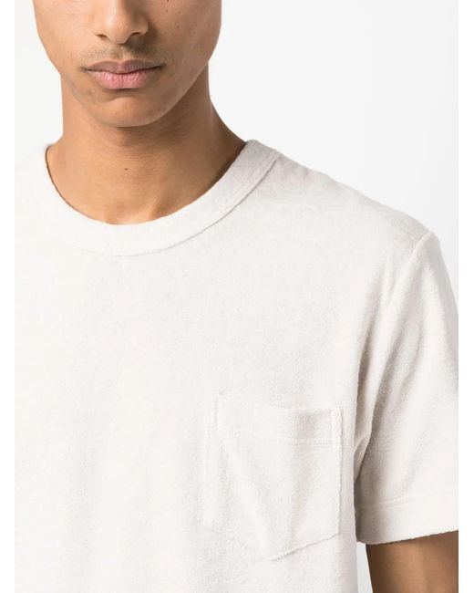 Howlin' By Morrison White Sponge Short-Sleeve T-Shirt for men