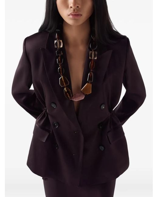Liviana Conti Blue Farrell Jacket