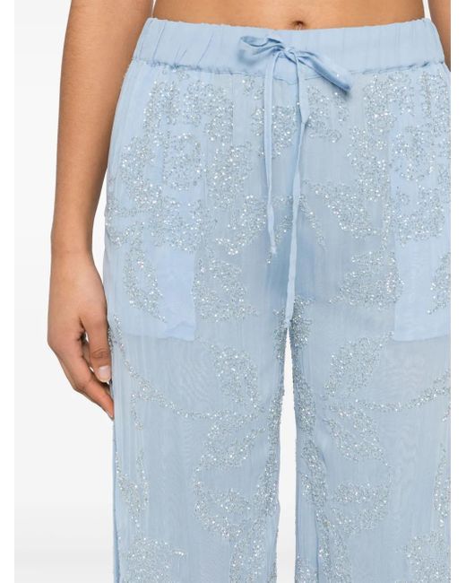 P.A.R.O.S.H. Rilda Broek Met Wijde Pijpen in het Blue