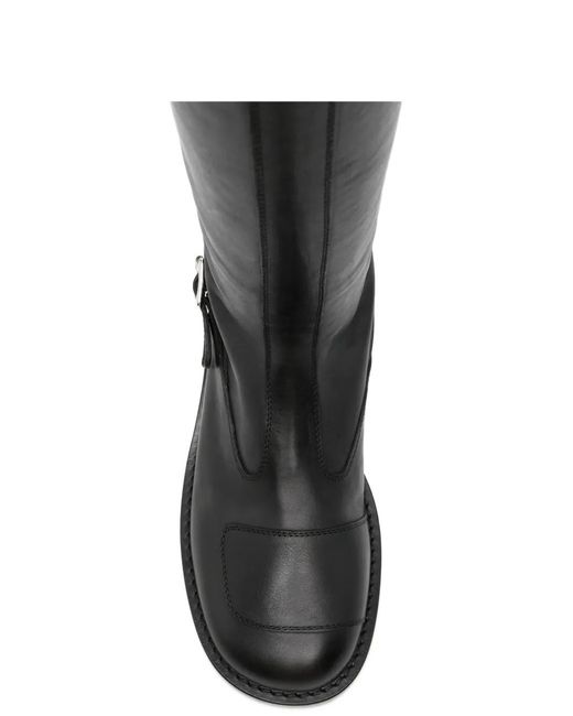 Ann Demeulemeester Black Bottines Chelsea for men