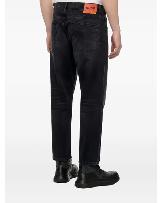 HUGO Jeans Met Knoopsluiting in het Black voor heren