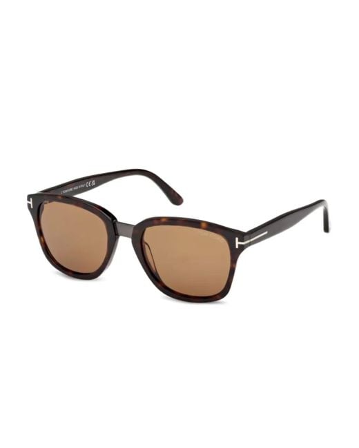 Tom Ford Natural Square-Frame Sunglasses