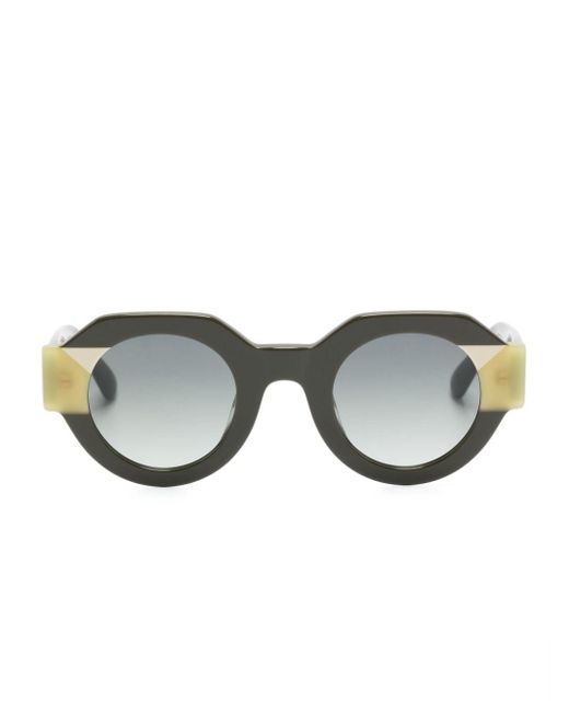 Kaleos Eyehunters Green Foote Geometric-frame Sunglasses