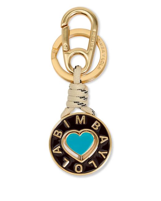 Bimba Y Lola Metallic Logo Keyring