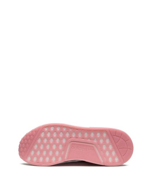 Adidas Pink Nmd R1 Low-Top Sneakers