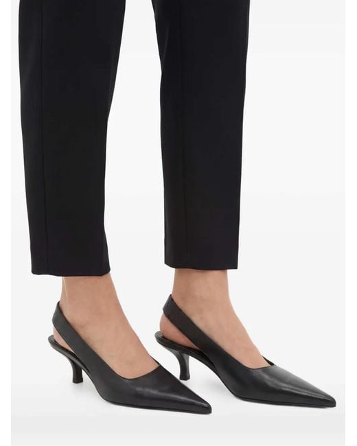 Totême Black Classic Slingback