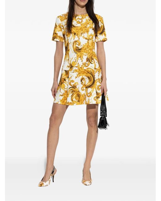 Versace Jeans Couture Metallic Pumps
