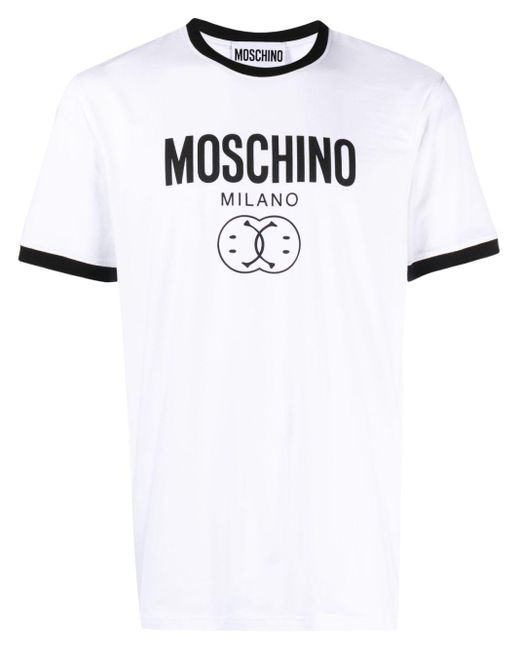 Moschino T-shirt Met Logoprint in het White voor heren