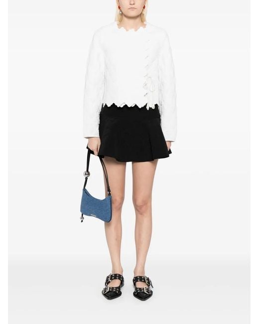 Ulla Johnson Black Ryla Mini Skirt