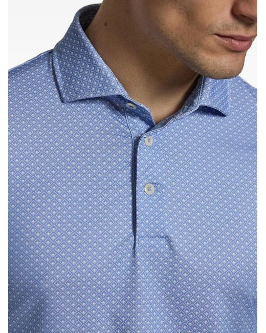 Ralph Lauren Blue Short Sleeve Polo for men