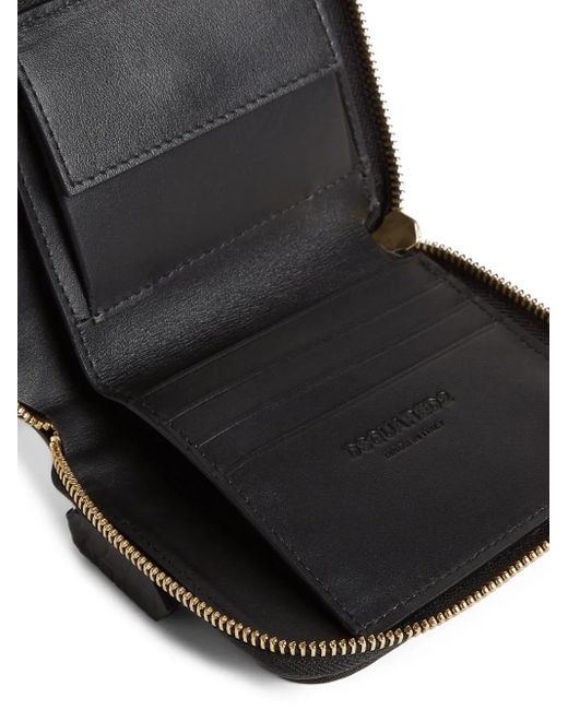 DSquared² Black Leather Wallet