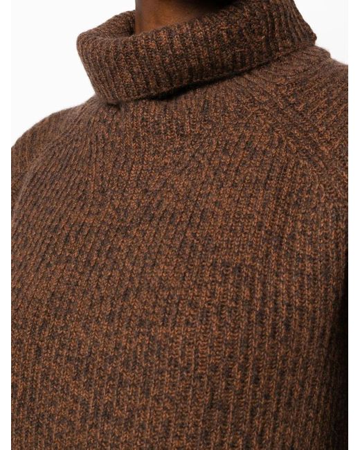 Rag & Bone Pierce カシミア タートルネックセーター Brown
