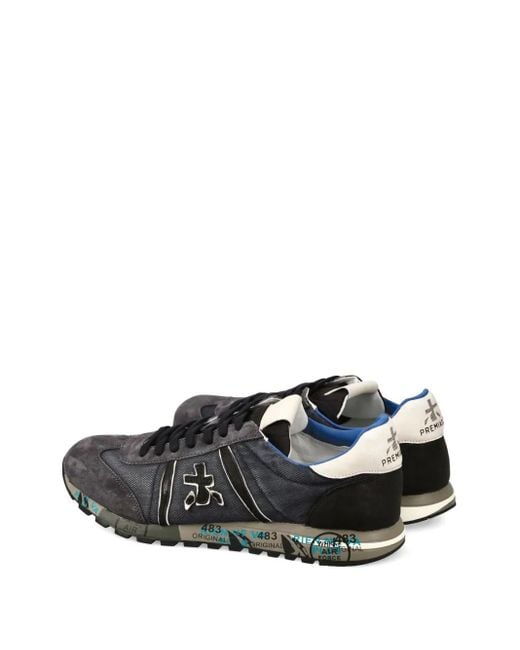 Zapatillas Lucy 7770 con paneles de ante Premiata de hombre de color Gray