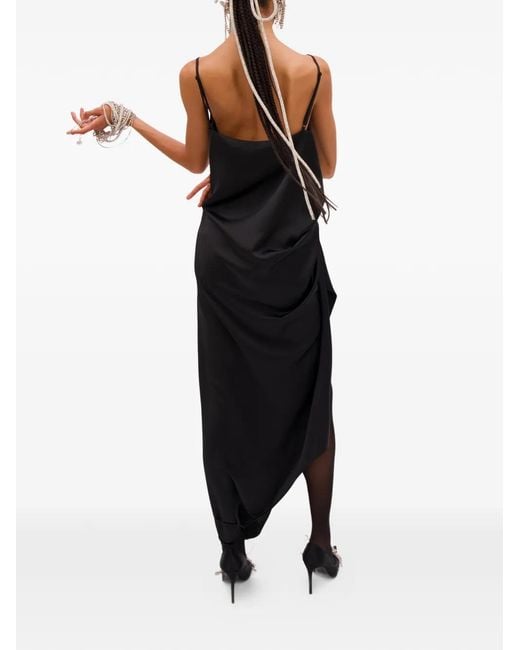Vestido Midi Tuxedo Area de color Black