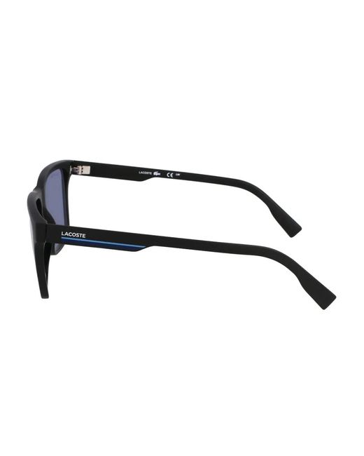 Lacoste Blue Logo-Print Sunglasses for men