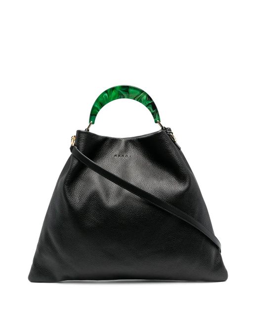Marni Black Venice Medium Tote Bag