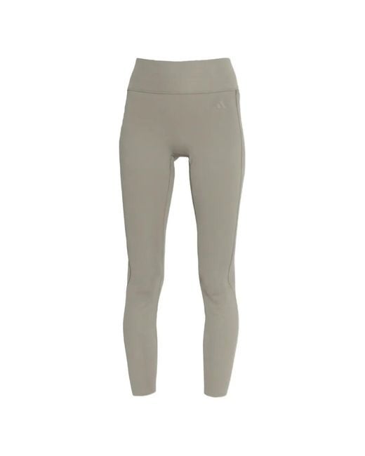 Adidas Gray X Entire Studios Logo-Detail Leggings