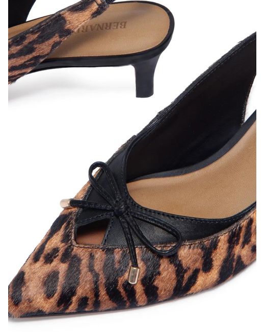 Bernardo Brown Misha Bow Pumps