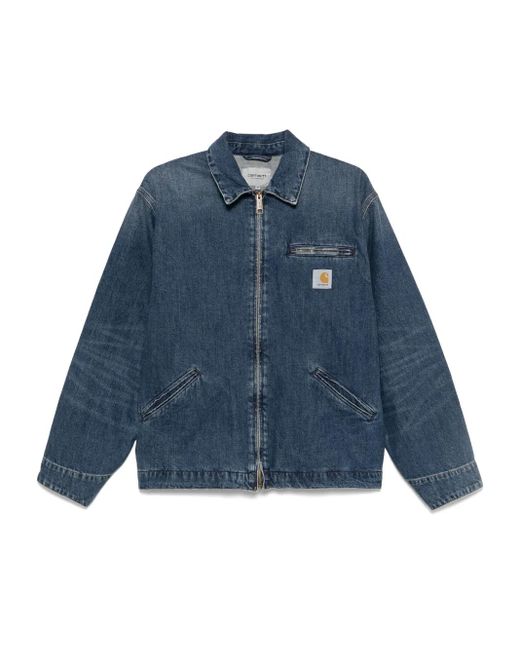 Carhartt Blue Og Detroit Jacke
