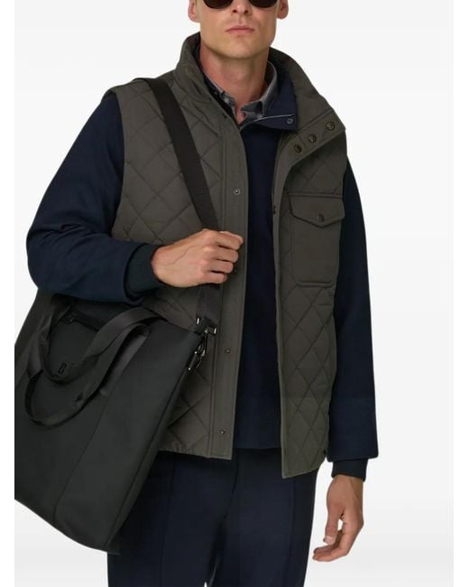 Boggi Black Tote Bag for men