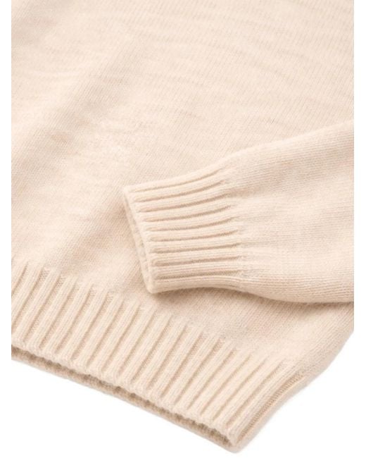 Fortela Natural Shetland Turtleneck Wool-Knit Sweater for men