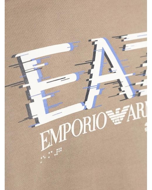EA7 Natural Hoodies for men