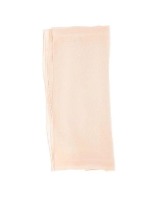 Max Mara White Bestickter Schal