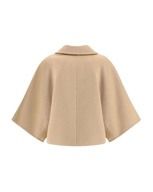 Max Mara Natural Galea Double-Breasted Jacket