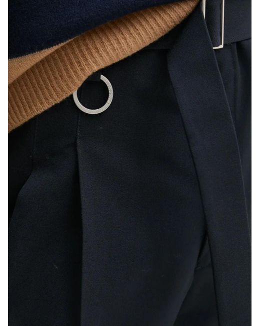 Etudes Studio Black Belt Cargo Trousers for men