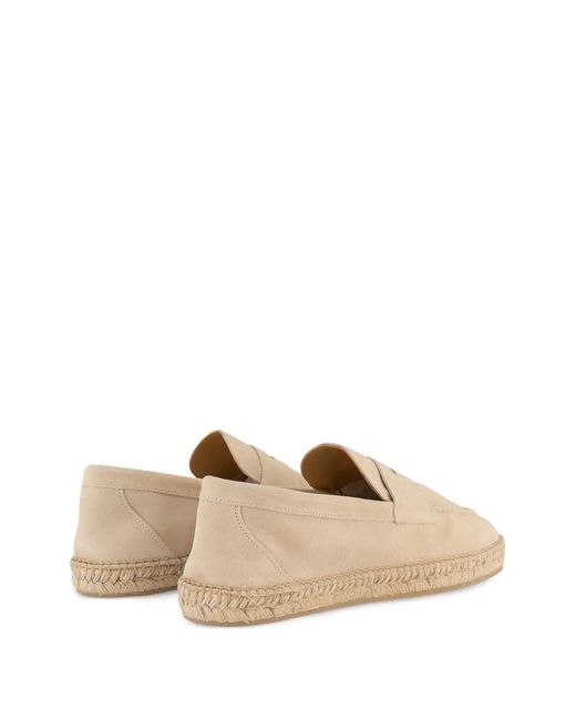 Lardini Natural Suede Espadrilles for men