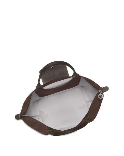 Borsa Tote Le Pliage Media di Longchamp in Brown